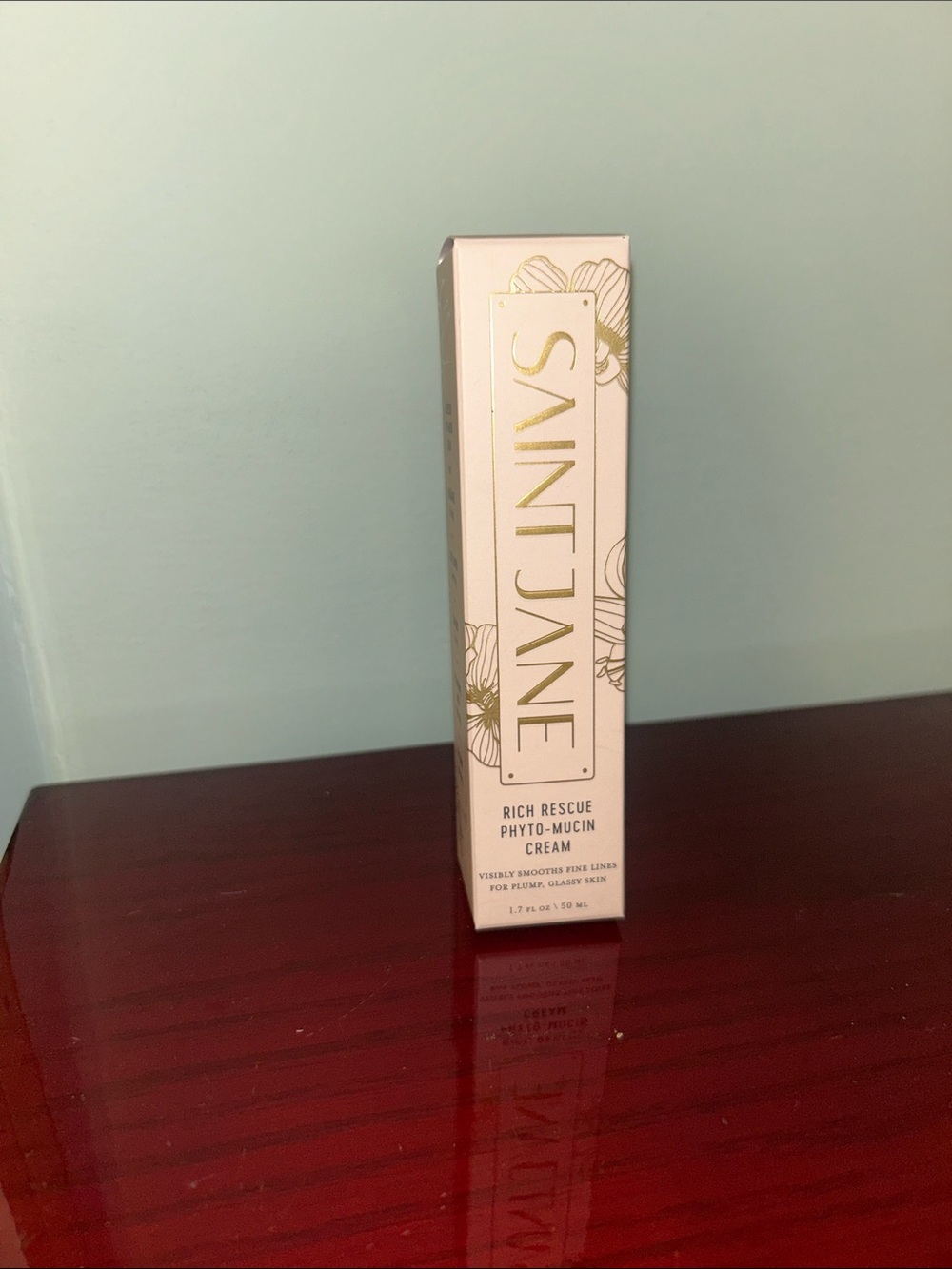 Saint Jane Rich Rescue Phyto-Mucin Cream - White & Gold